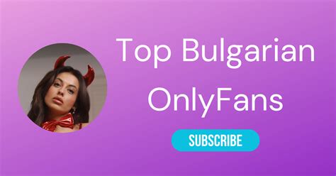 Best Bulgarian OnlyFans in Bulgaria